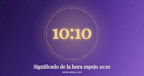 10:10 significado de la hora espejo