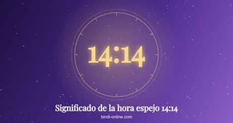 14:14 significado de la hora espejo