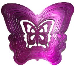 Movil tridimensional mariposa