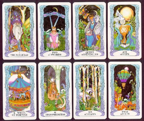 Tarot moon garden