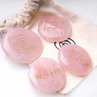 Set piedras reiki cuarzo rosa