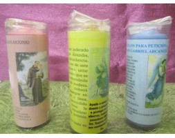 Velas para oración de la diosa de la abundancia