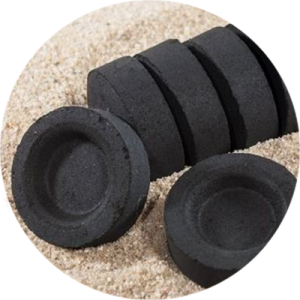 CARBÓN VEGETAL PASTILLAS