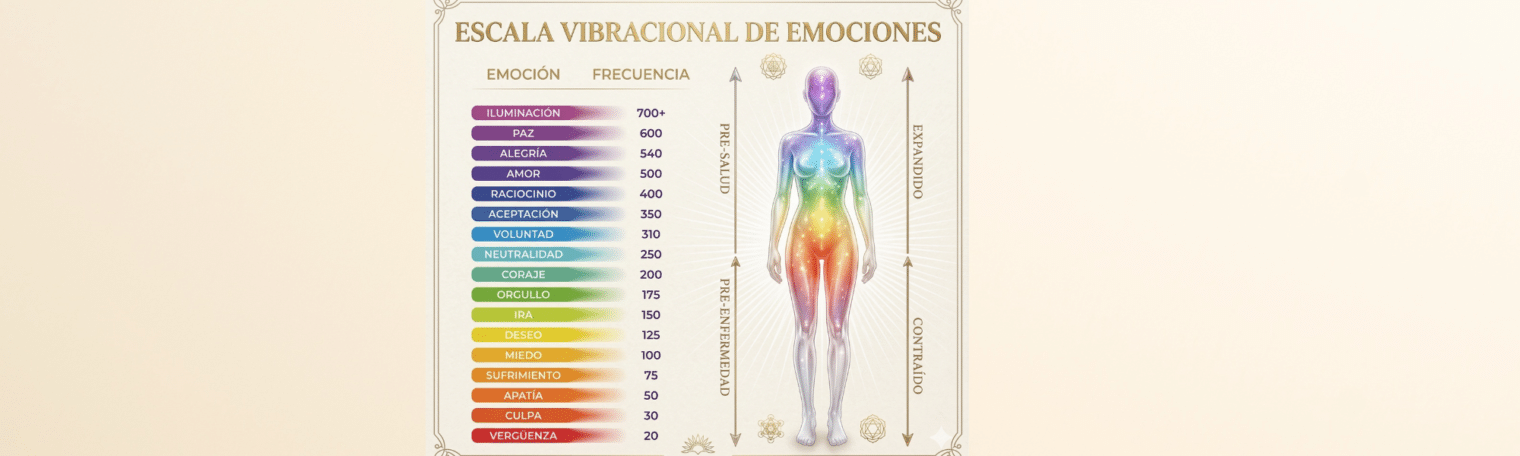 Que frecuencia vibran tus emociones