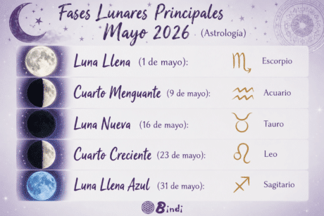 fases lunares mayo 2026