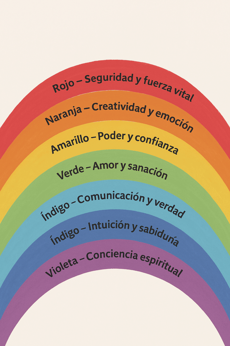 El Significado Espiritual del Arco Iris y su conexión con los Chakras y ...