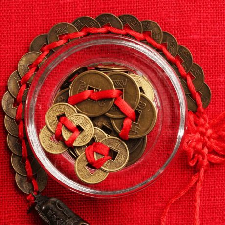 Monedas chinas feng shui