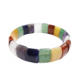 Pulsera chakras rectangular