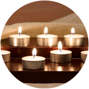 VELAS CALIENTAPLATOS