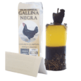 Velón gallina negra ritualizado