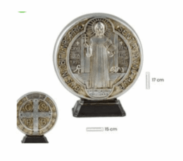 Amuleto san Benito hogar o negocio 18 cm