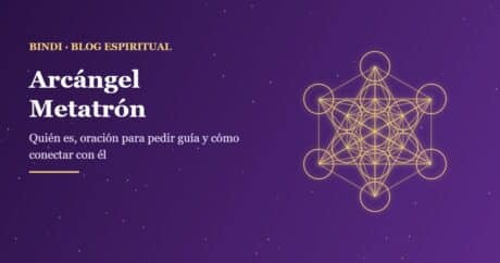 Arcángel Metatrón y el cubo de Metatrón