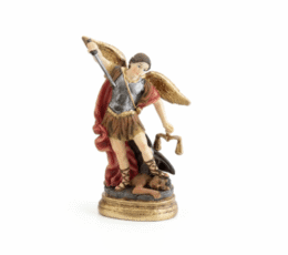 Figura arcangel Miguel 13 cm
