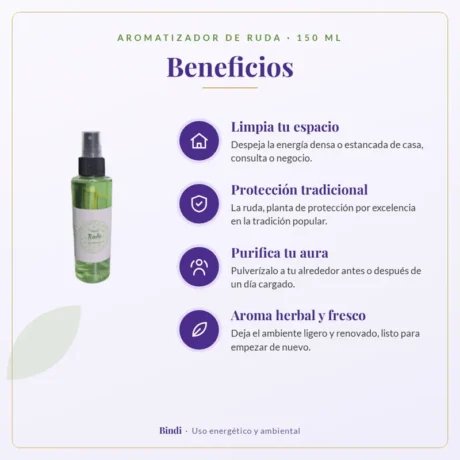Aromatizador de ruda – beneficios