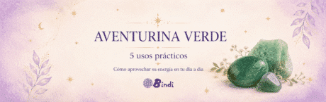 Banner aventurina verde