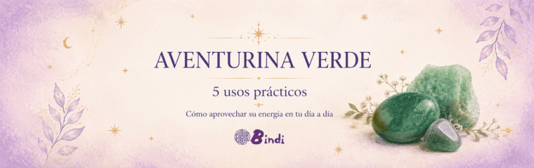 Banner aventurina verde