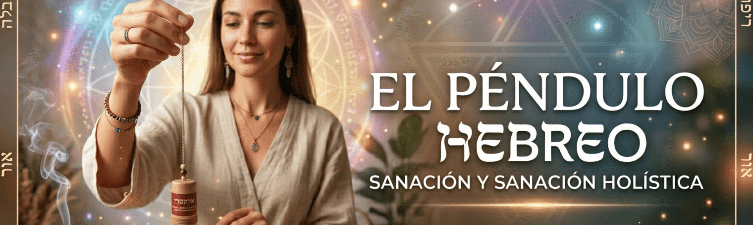 Banner péndulo hebreo