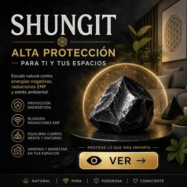 Shungit, alta protección y equilibrio