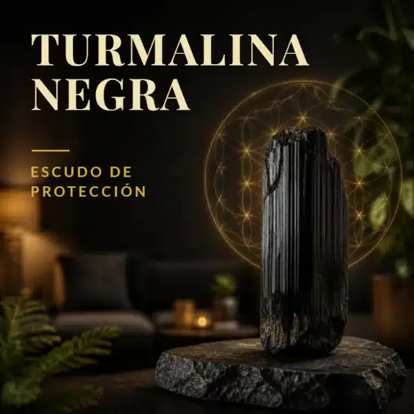 Turmalina negra, escudo de protección