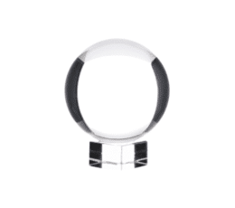bola cristal 7,5cm
