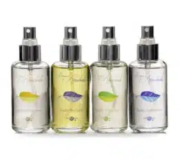 Bruma de almohada en sus 4 aromas: Refrescante, Relajante, Profundo y Balsámico