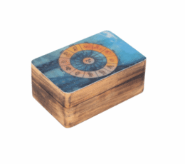 Caja signos zodiaco madera