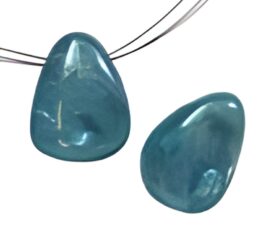 Colgante aqua aura rodado