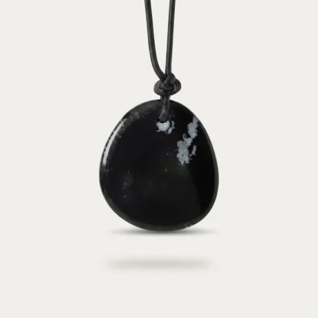 Colgante horóscopo Capricornio – Obsidiana nevada