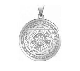 Colgante sello de los siete arcángeles en plata de ley