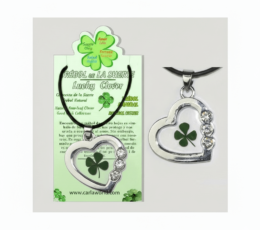 Colgante corazón ttrebol