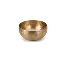 Cuenco tibetano 7 metales 400 g, 11-13 cm de diámetro (imagen ilustrativa a escala)