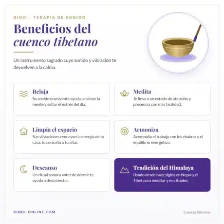 Beneficios del cuenco tibetano