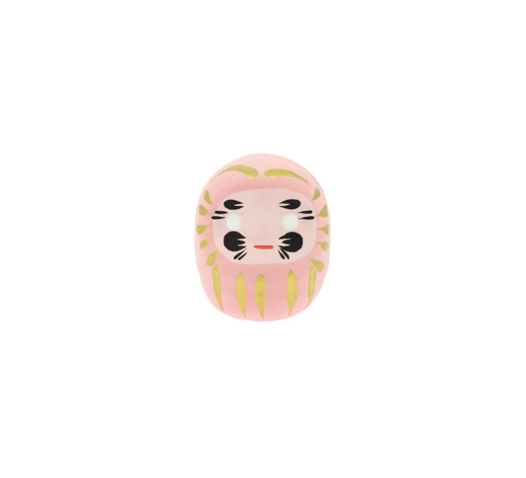 Daruma japonés rosa, amuleto del amor y la armonía emocional