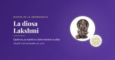 La diosa Lakshmi: quién es, su mantra y cómo montar su altar