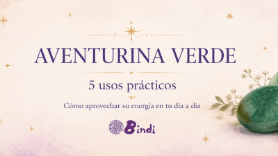 Banner aventurina verde