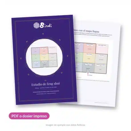Estudio de feng shui para el amor de Bindi