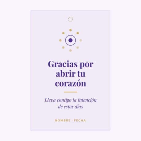 Etiqueta personalizada para retiro · diseño 3
