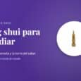 Feng shui para estudiar: pagoda de nueve niveles y lámpara de sal