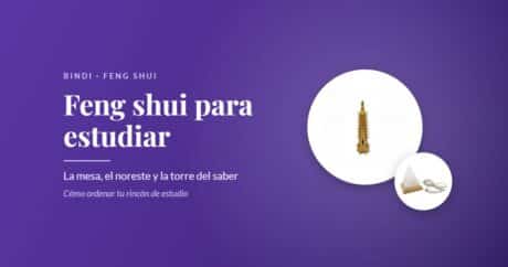 Feng shui para estudiar: pagoda de nueve niveles y lámpara de sal