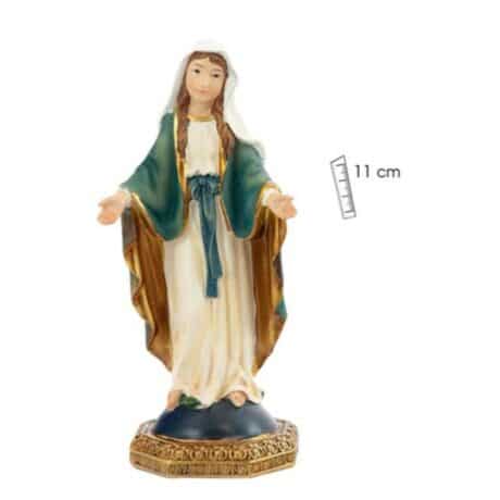Figura Virgen Milagrosa 11 cm