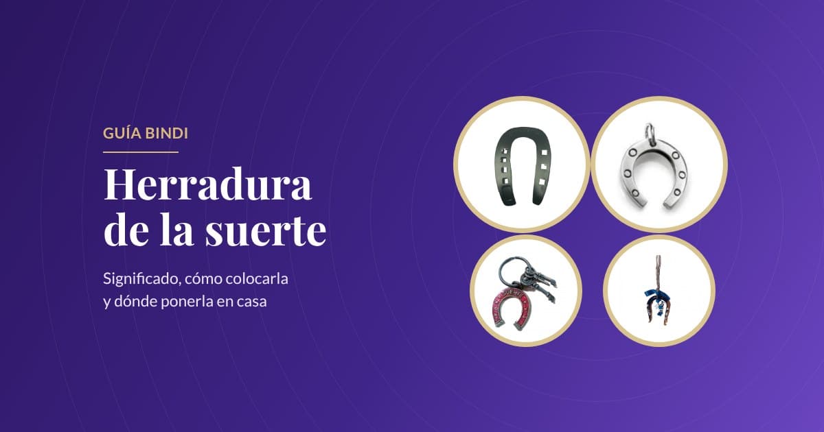 Herradura de la suerte: herradura de hierro, colgante de plata, llavero y amuleto con ojo turco