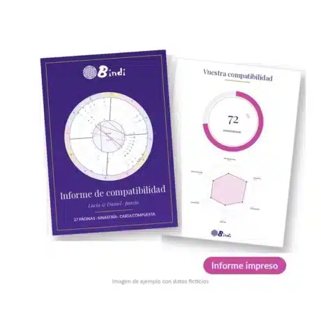 Informe de compatibilidad de pareja impreso