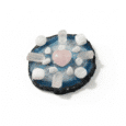 Mandala amor con piedras energéticas