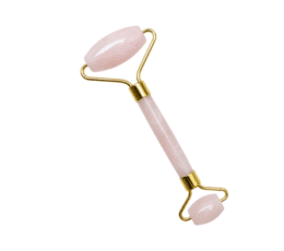 masajeador cuarzo rosa