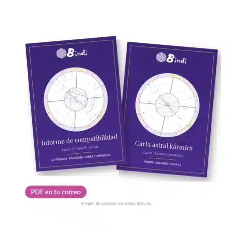 Pack carta kármica y compatibilidad de pareja en PDF