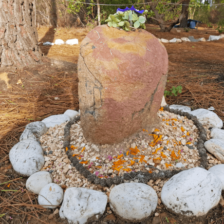 Piedra shiva lingam