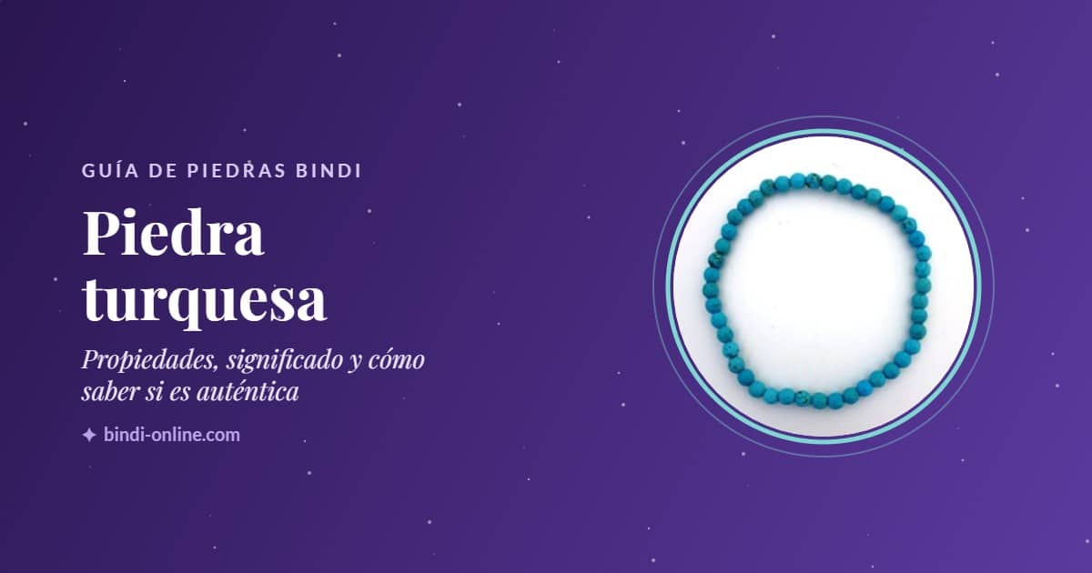 Pulsera de piedra turquesa, guía de propiedades y significado