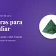 Piedras para estudiar: malaquita, cuarzo cristal y fluorita