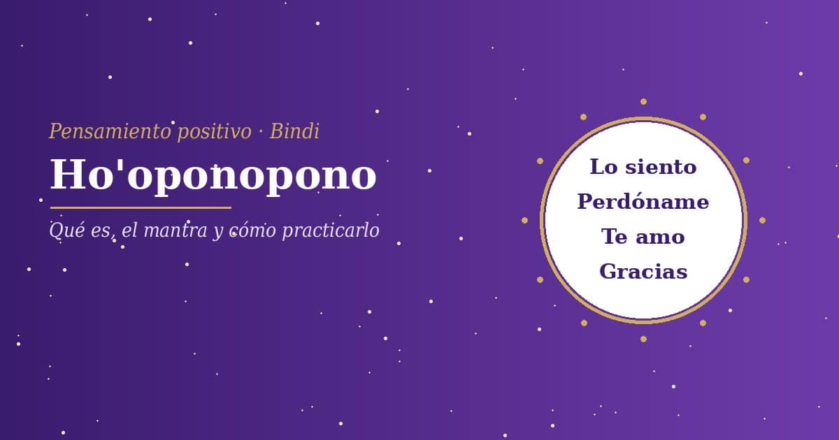 Ho'oponopono: qué es, el mantra y cómo practicarlo