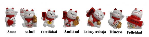 Ver todos los maneki neko de la suerte en Bindi